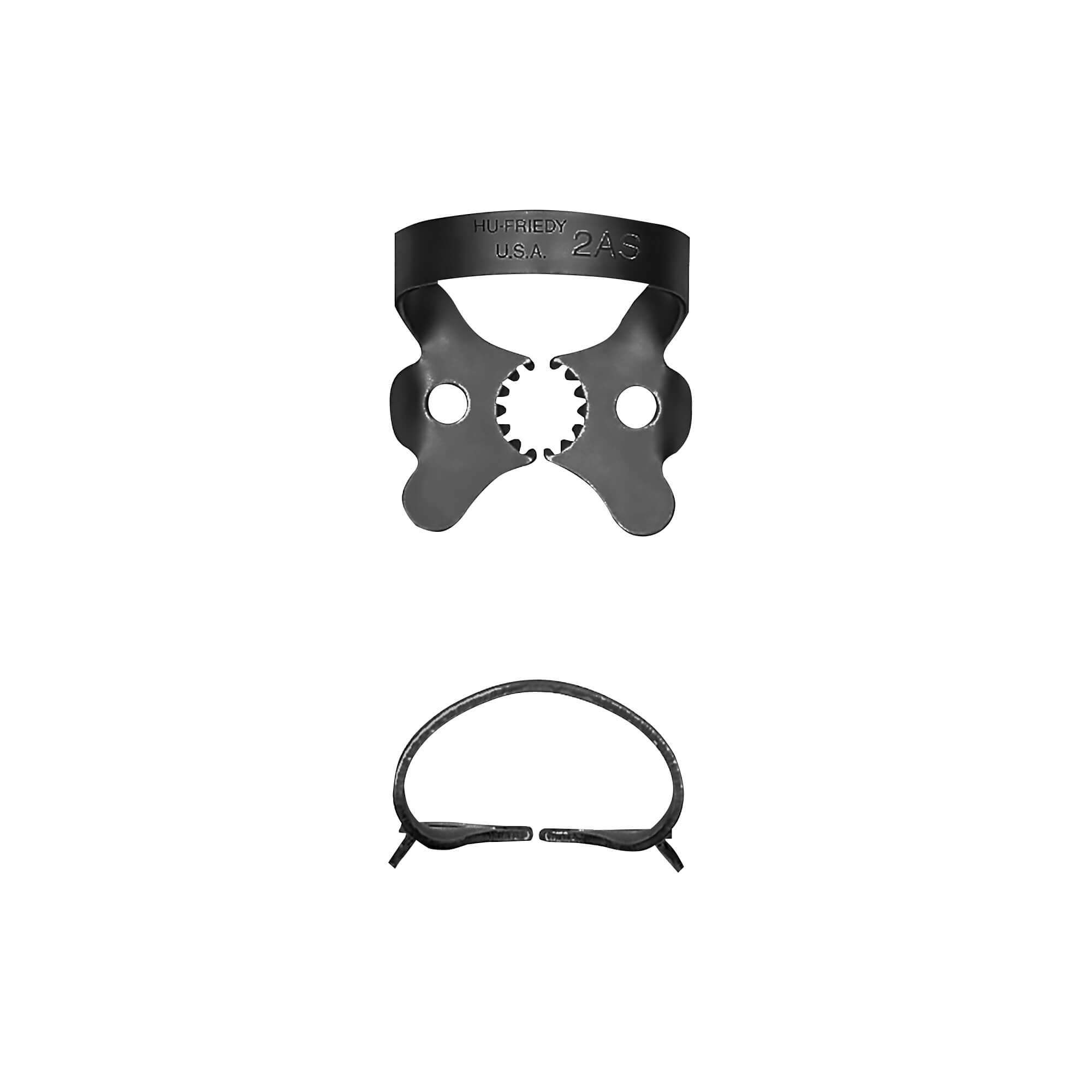 Black Line Rubber Dam Clamp Winged Size 2AS Ea thumbnail 8