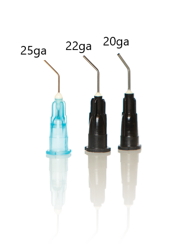 Pre-bent 20GA Tip Opaque Black (100) thumbnail 3