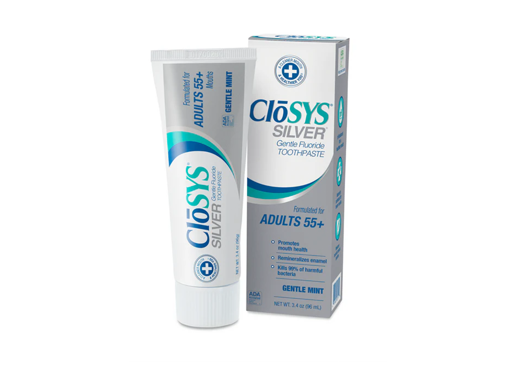 -CloSys Silver Fluoride Toothpaste 3.4oz (24) product image