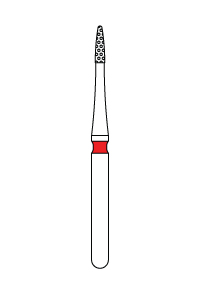 PRIVA Diamond Bur 31-Friction Grip Fine 889-009F 5/Pk product image