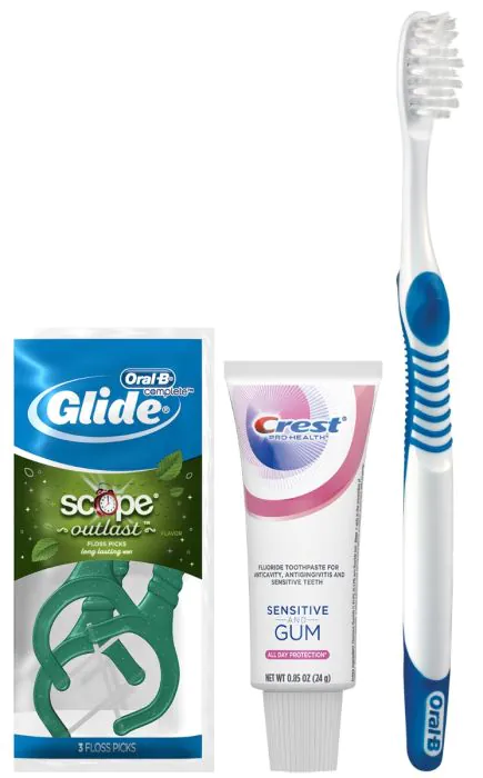 Oral-B Sensitive Solution Manual Toothbrush Bundle 72/Case image