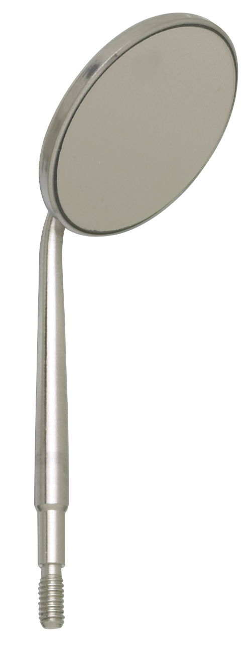 Mirror Head Stainless Steel Size 5 M Cone Socket Frnt Surface Plne 15/16 in Ea product image