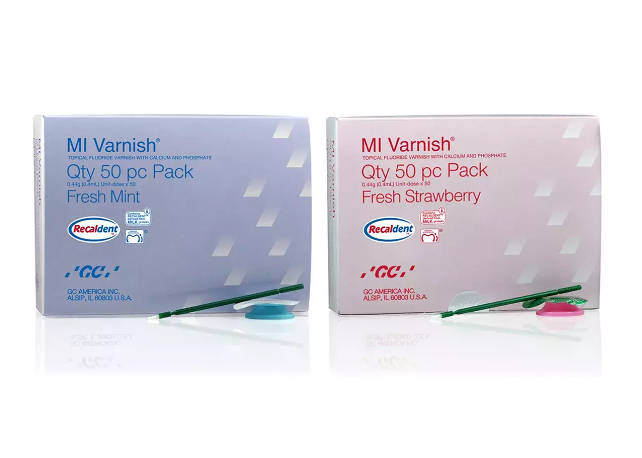 MI Varnish, Unit Dose, 0.40 ml, Fresh Mint, 50/Pk image