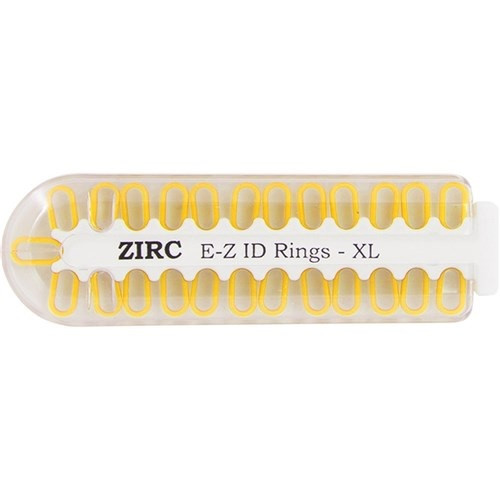 EZ-ID Instrument Rings Neon Yellow 25/Pk thumbnail 3