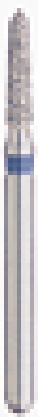 BluWhite Diamond™ Burs – FG, Regular, Blue, Cone, Curettage, 5/Pkg - # 004R, 1.6 mm Diameter, 5.8 mm Length product image