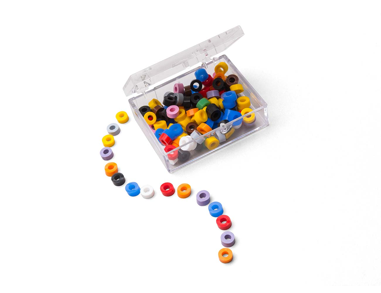 Silicone Code Rings, Standard, 1/8" x 1/8", Green, 100/Pk, CR5 thumbnail 11