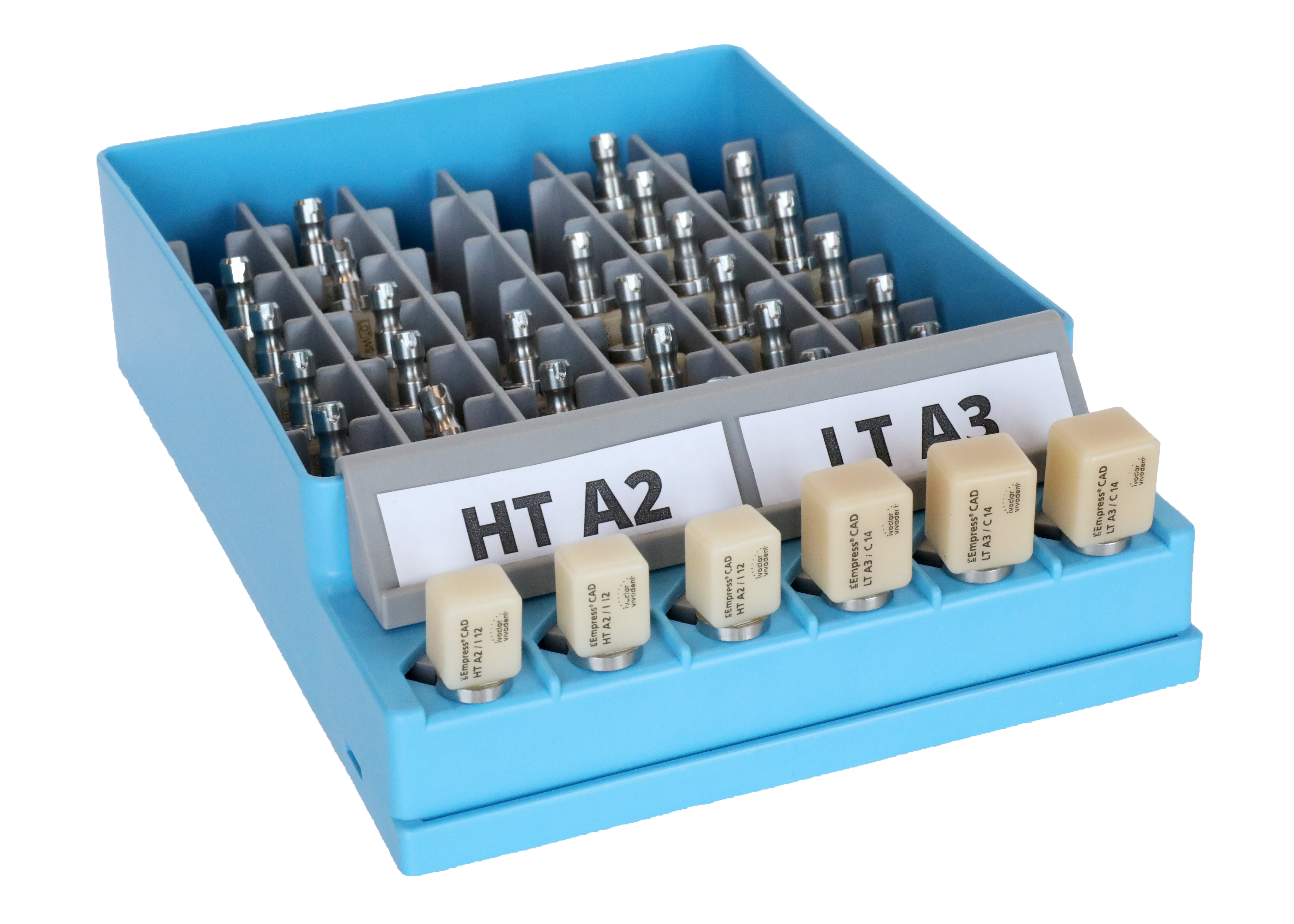 CAD/CAM Block Organizer Storage & Organizer Vibrant Blue thumbnail 6