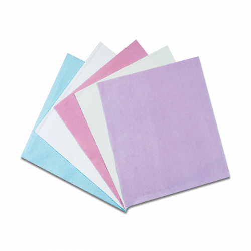 Polycoated Headrest Covers 10x10 White 500/Cs product image