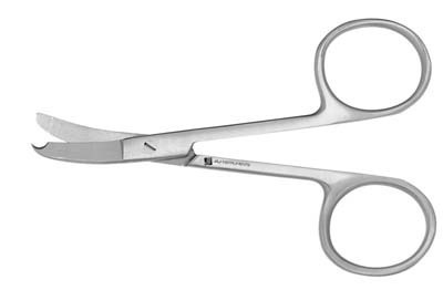 Shortbent Stitch Scissors 3.5" Curved thumbnail 3