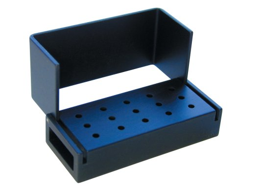 Aluminum Bur Block, RA, 15 Holes, Black, 1/Pk, AB310-1B thumbnail 9