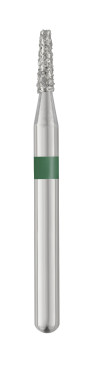 Piranha Diamond Single-Use Burs, FG, Flat End Taper, # 845-012, 1.2 mm, Coarse, Green, 25/Pk, 845-012C thumbnail 6