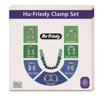 Rubber Dam Clamp, # 8AD, Molars, Satin Steel, 1/Pk, RDCM8AD thumbnail 14