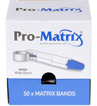 Pro-Matrix Bands, Wide, 6 mm, Blue, 50/Pk, 19005 thumbnail 13