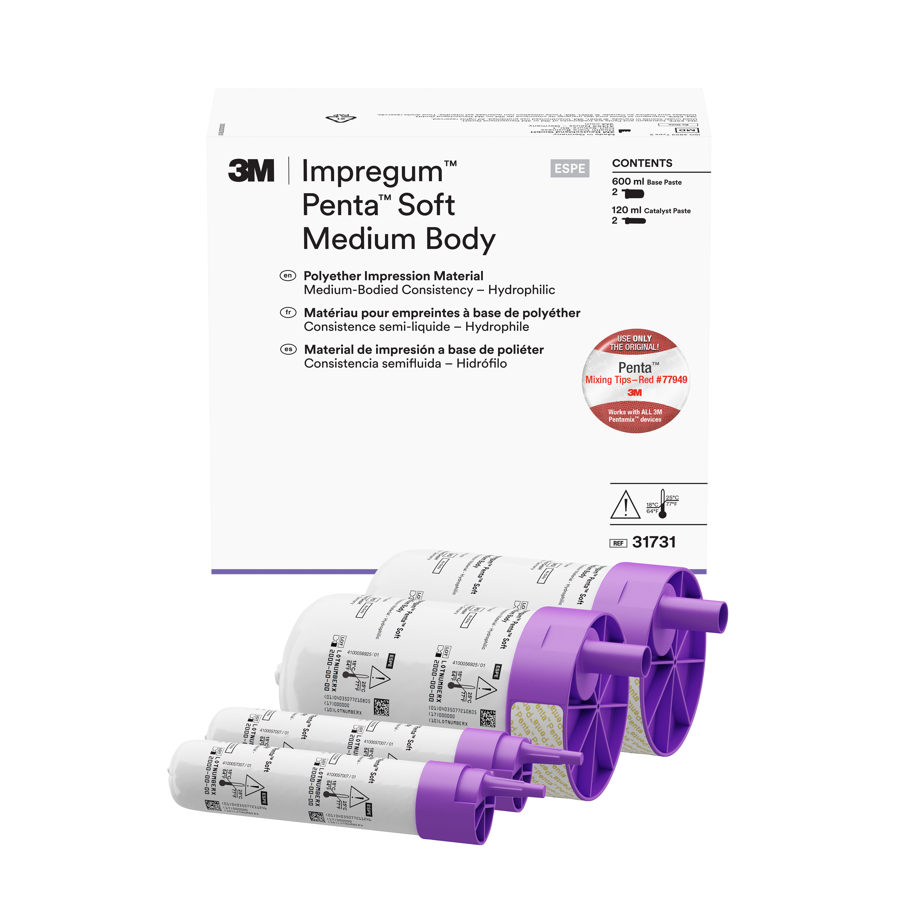 Impregum Penta Soft Medium Body Refill 2B&C/Pkg - Impregum Penta Soft Medium Body Refill 2B&C/Pkg - Image 1