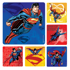 Stickers Superman Assorted 100/Rl thumbnail 3