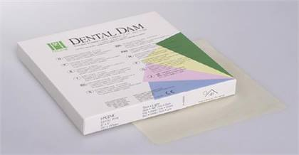 -5X5 Green Medium Rubber Dam (52) - -5X5 Green Medium Rubber Dam (52) - Image 1