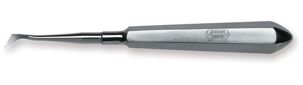 Cryer Elevator, Apical Pick, Single-End, Medium Stainless Steel Handle, # 31, 1/Pk, 1003401 thumbnail 5