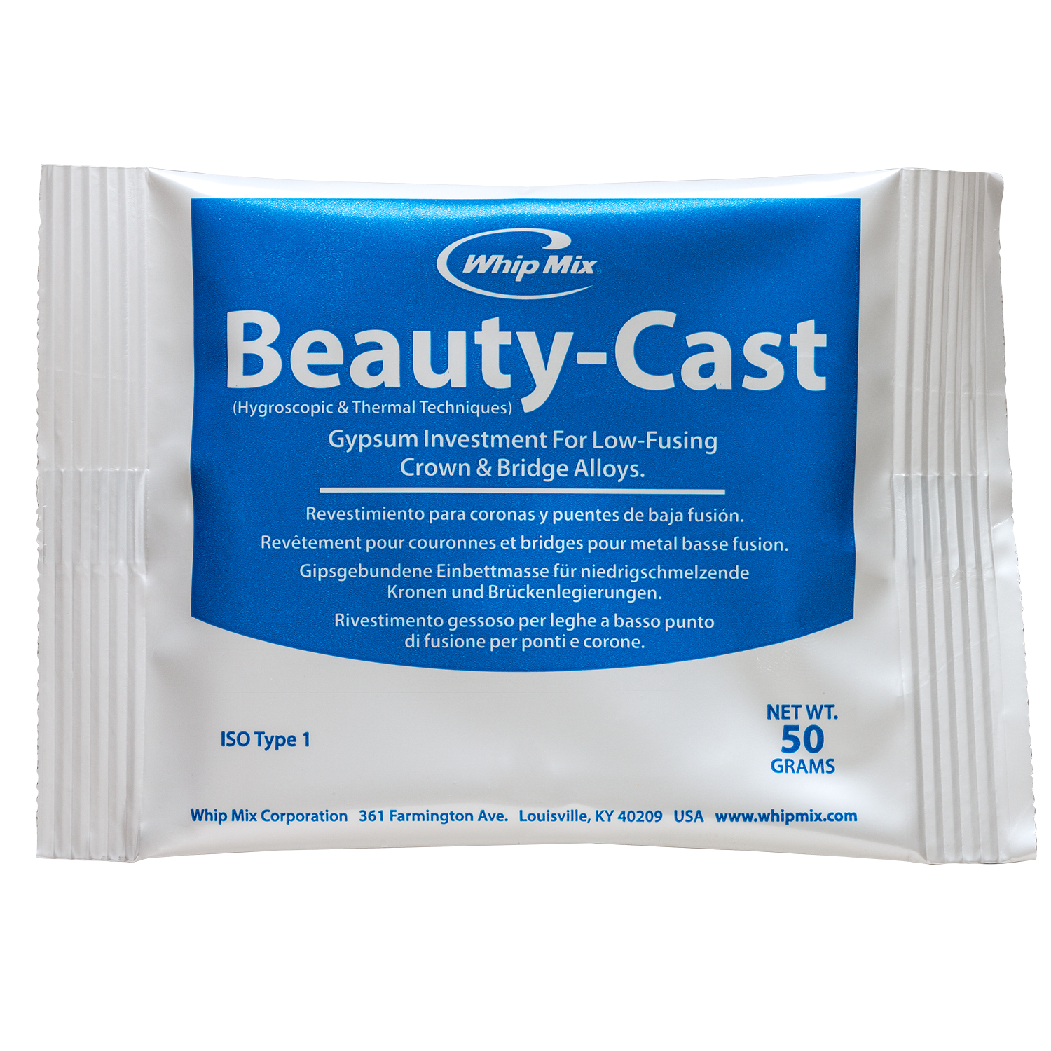 Beauty-Cast Inlay Investment Low Fusing Crown & Bridge 144/Ca thumbnail 6