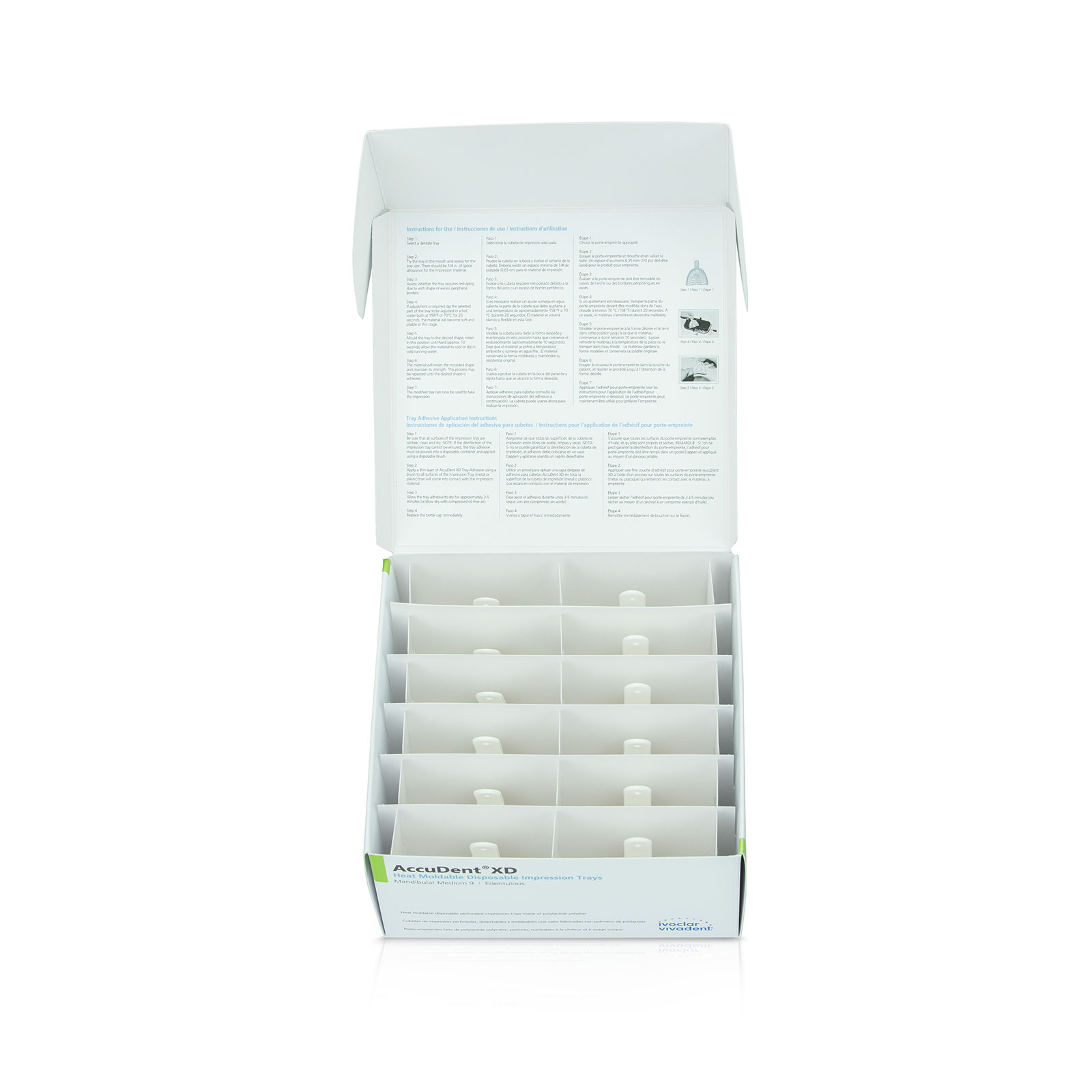 AccuDent XD Edentulous Trays #12 12/Pk, 673715 thumbnail 10