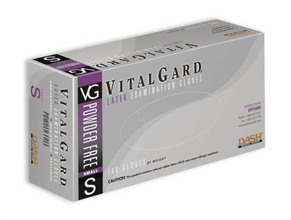 VitalGard Latex Exam Gloves Large Natural Non-Sterile thumbnail 12