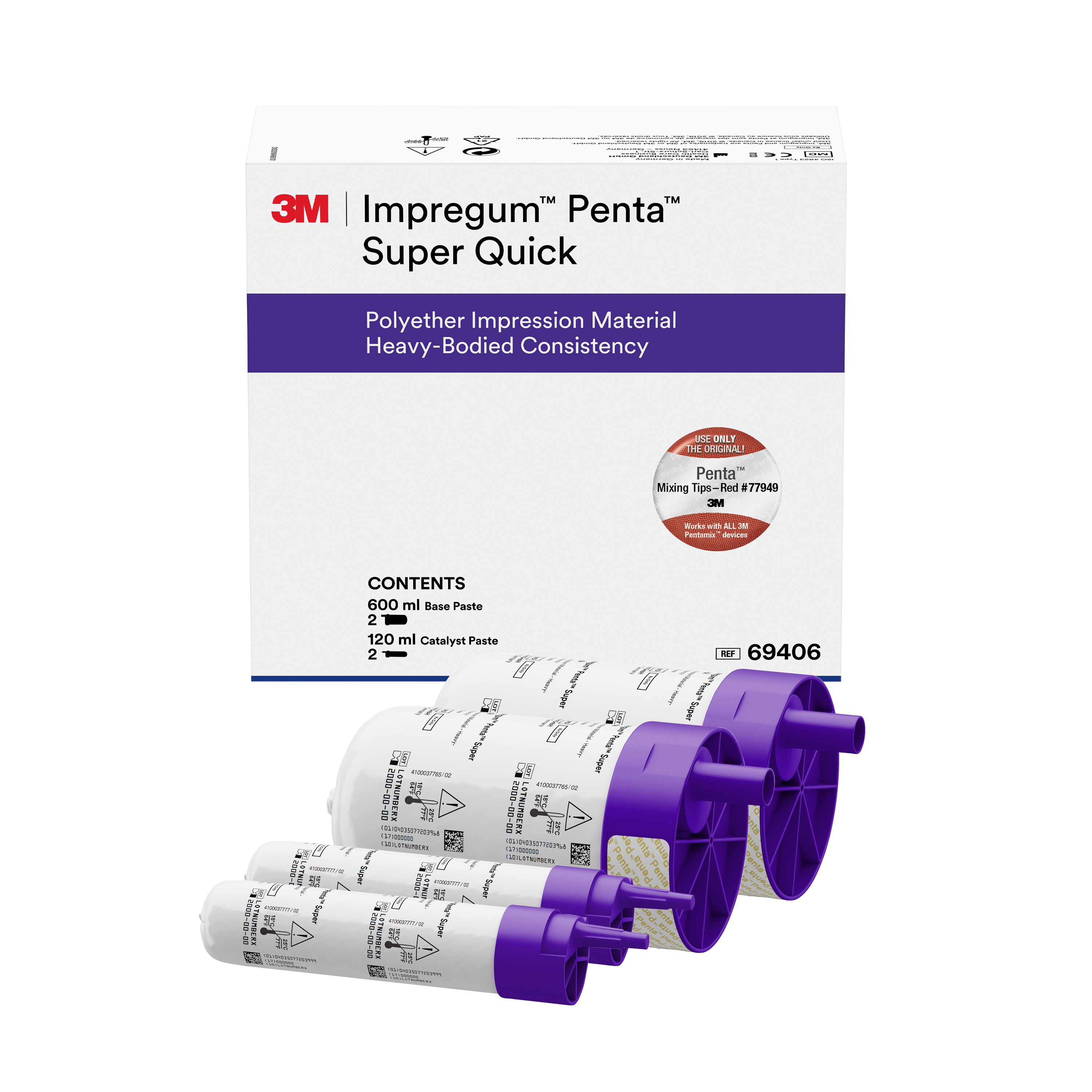 Impregum Penta Super Quick Heavy Body Base/Catalyst Refill 2/Pk thumbnail 8
