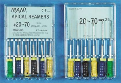 #15-40 Assorted Mani Reamers 25mm Pack of 6 thumbnail 2