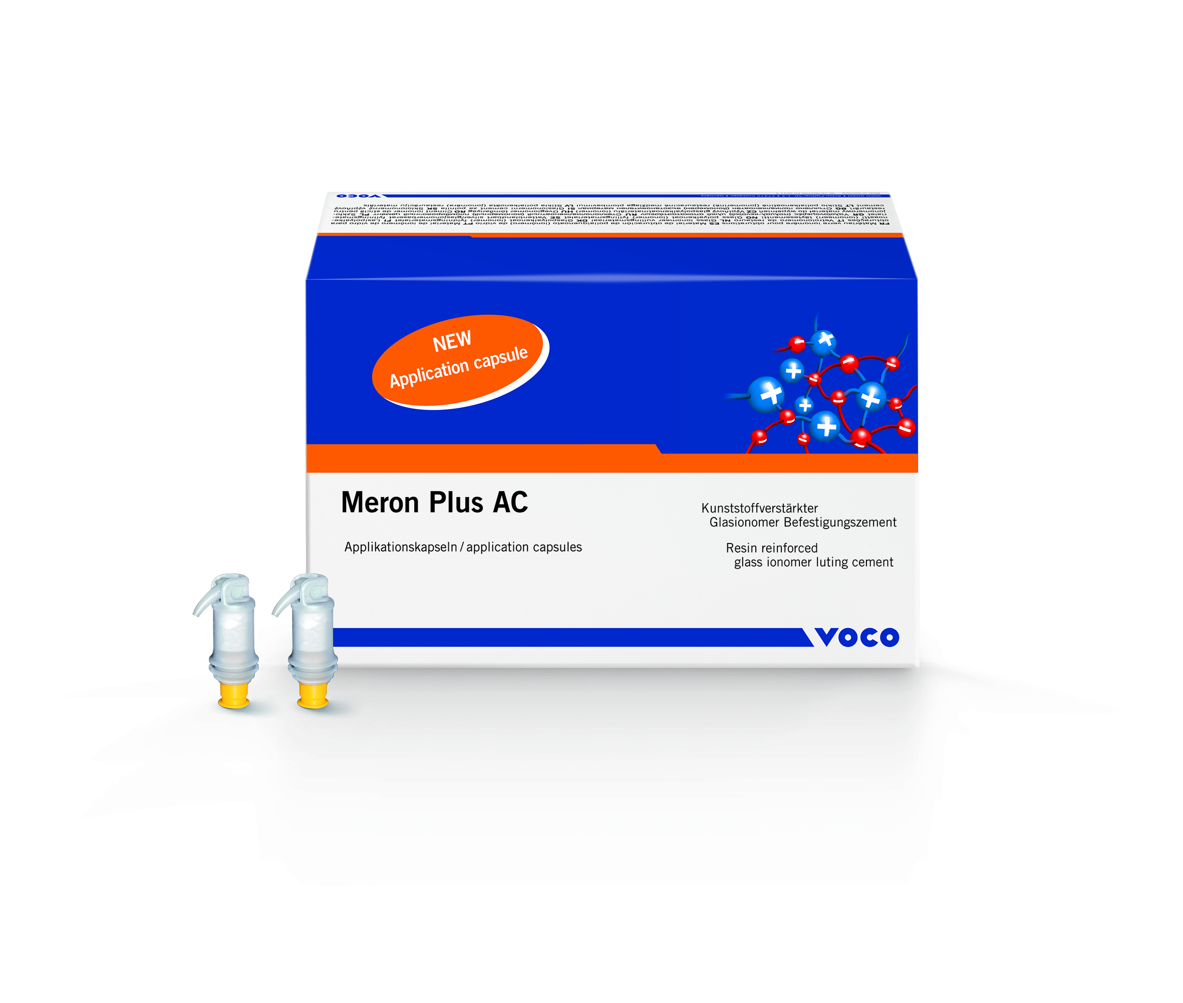 Meron Plus AC Glass Ionomer Capsules Luting Cement White Bulk Package 150/Pk thumbnail 5