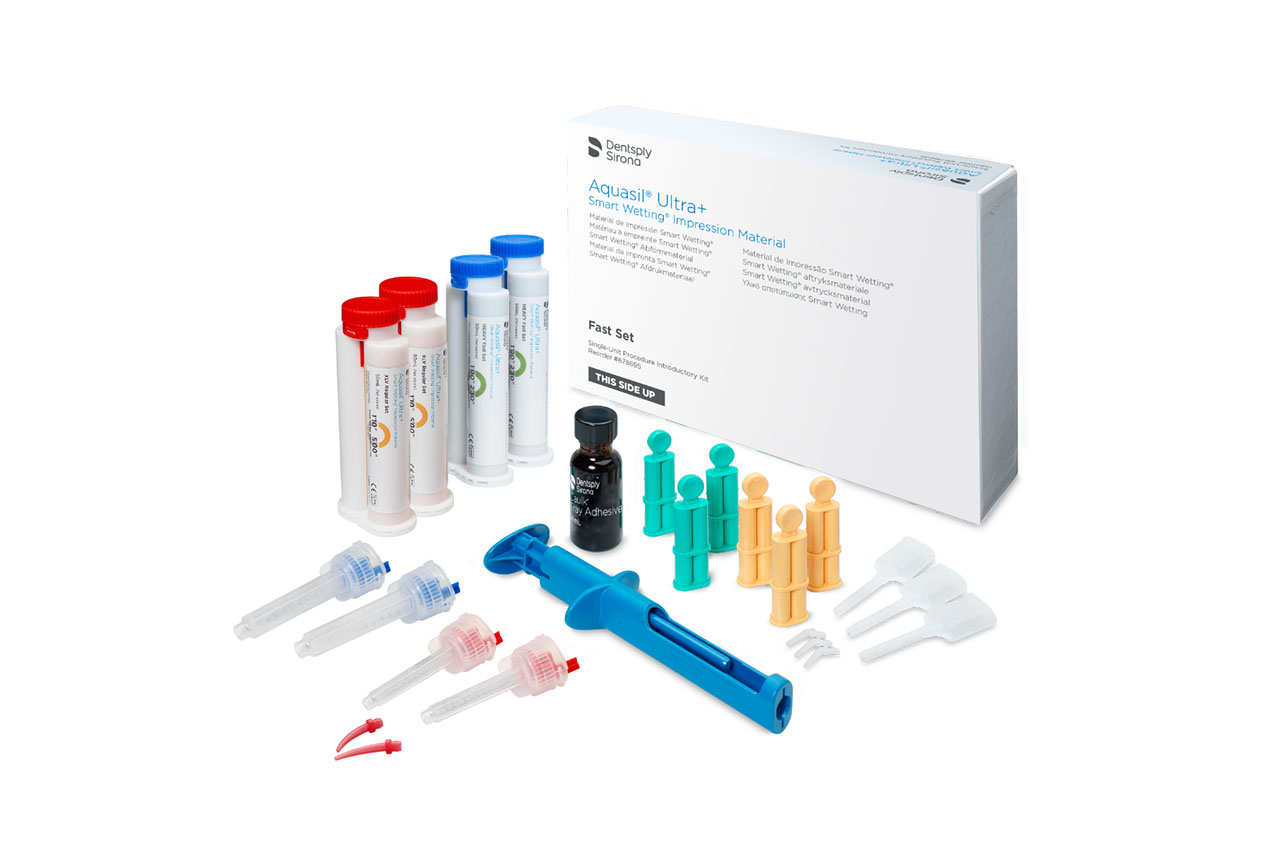 Aquasil Ultra+ Smart Wetting Impression Material Fst Set 50 mL HB LV/XLV Ea product image