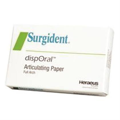 Surgident Articulating Paper Strip, Curved, 72 microns, Red/Blue, 12 Books/Box, 50099121 thumbnail 18