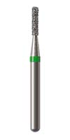NTI Diamond Burs, FG, Flat End Cylinder, # 835, 1.0 mm, Coarse, Green, 5/Pk, C835-010 product image