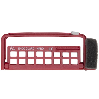 Steri-Endo Guard Organizer Hand Red Holds up to 16 Instruments Ea thumbnail 4