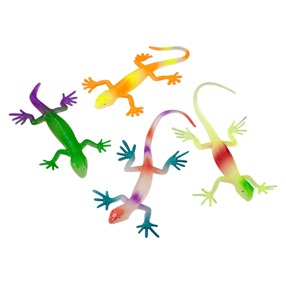 Toy Glow Lizards Assorted Colors 48/Pk thumbnail 2
