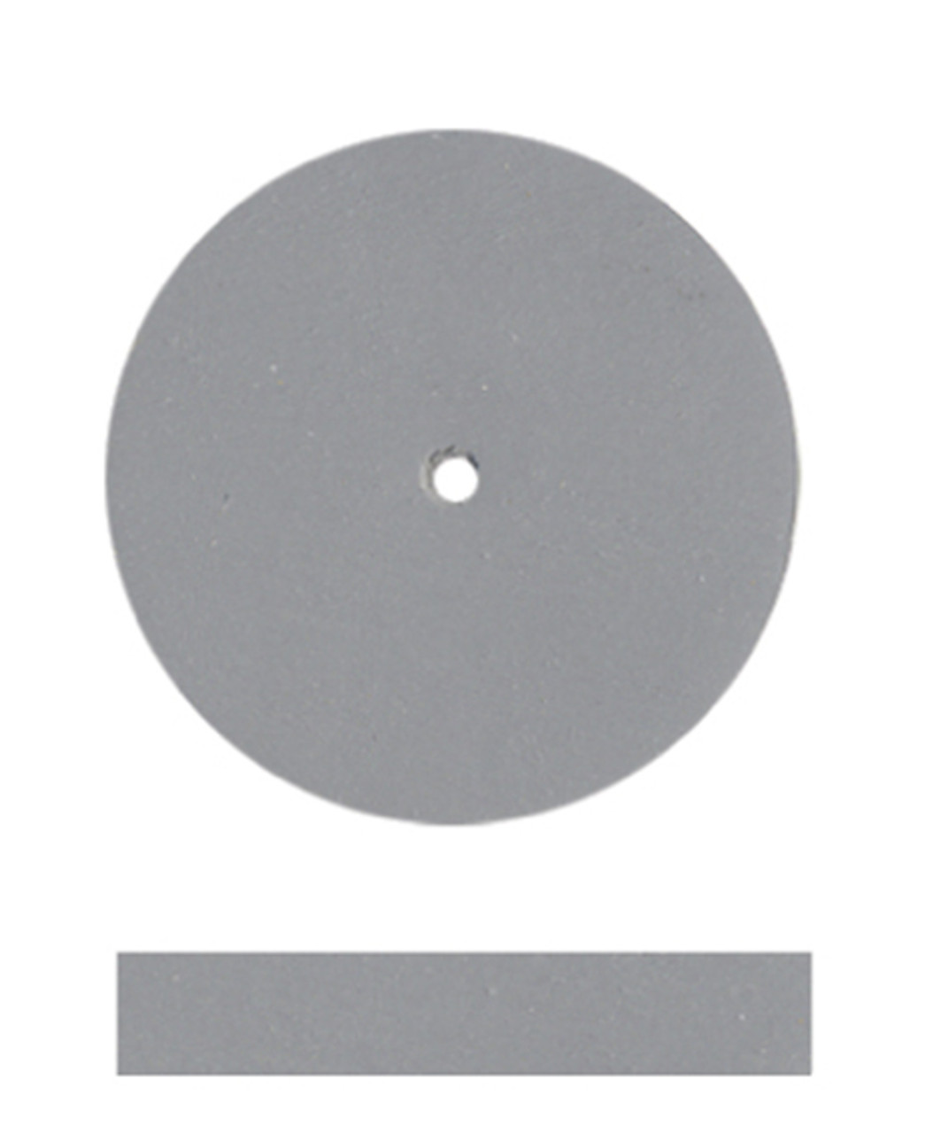 Silicone Rubber Wheels Porcelain Polishers Gray 12/Bx product image