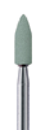 NTI Mounted Stones Fine Small Flame Green 100/Pk thumbnail 6