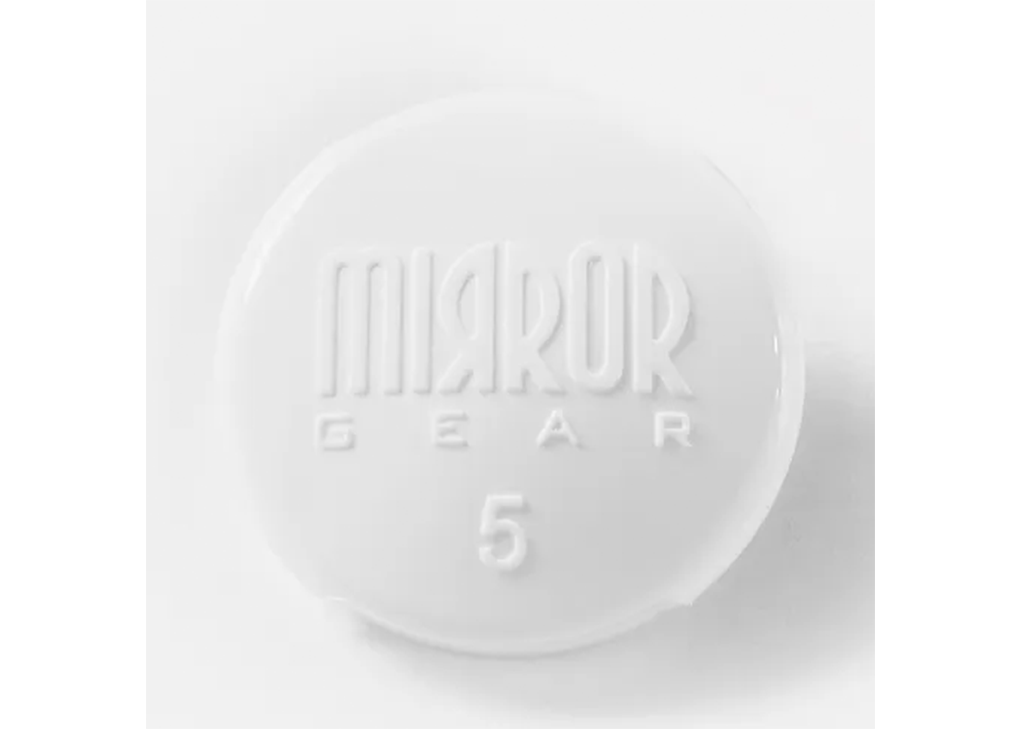 Mirror Gear Size 5 Mirror Covers White (12) product image