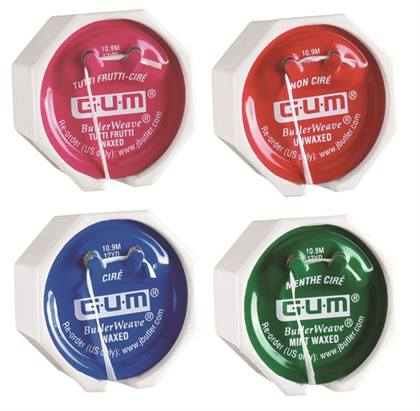 GUM Expanding Waxed Floss 4 Yards Unflavored 144/Bx thumbnail 6