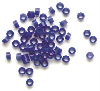 -Color Code Ring 1/8" Mauve (50) - -Color Code Ring 1/8" Mauve (50) - Image 1