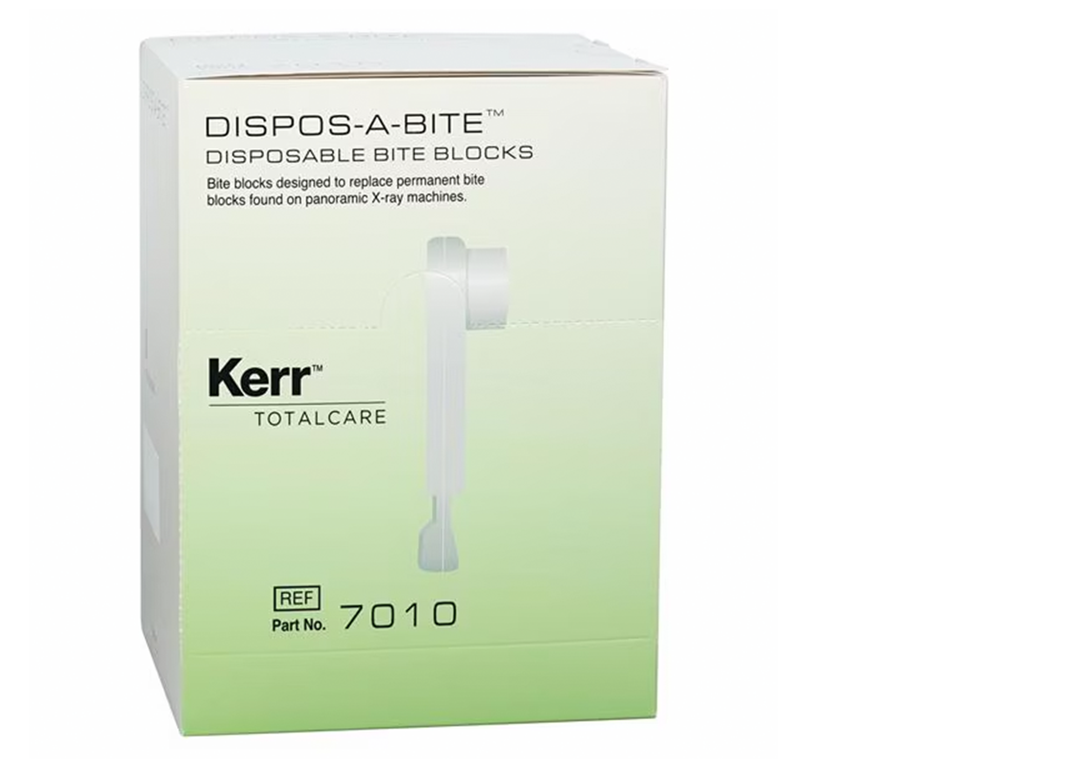 Dispos-a-Bite Bite Blocks Panoramic Plastic 7010C Disposable 100/Bx thumbnail 5