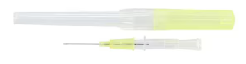 Safelet IV Catheter Safety 24 Gauge 3/4" Yellow 50/Bx thumbnail 3