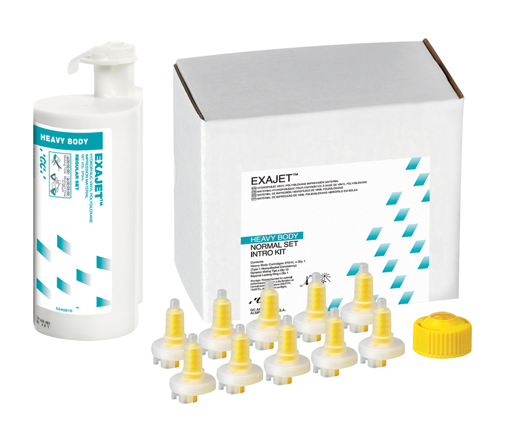 Exajet Impression Material Normal Set 370 mL Heavy Body Intro Package Ea thumbnail 13