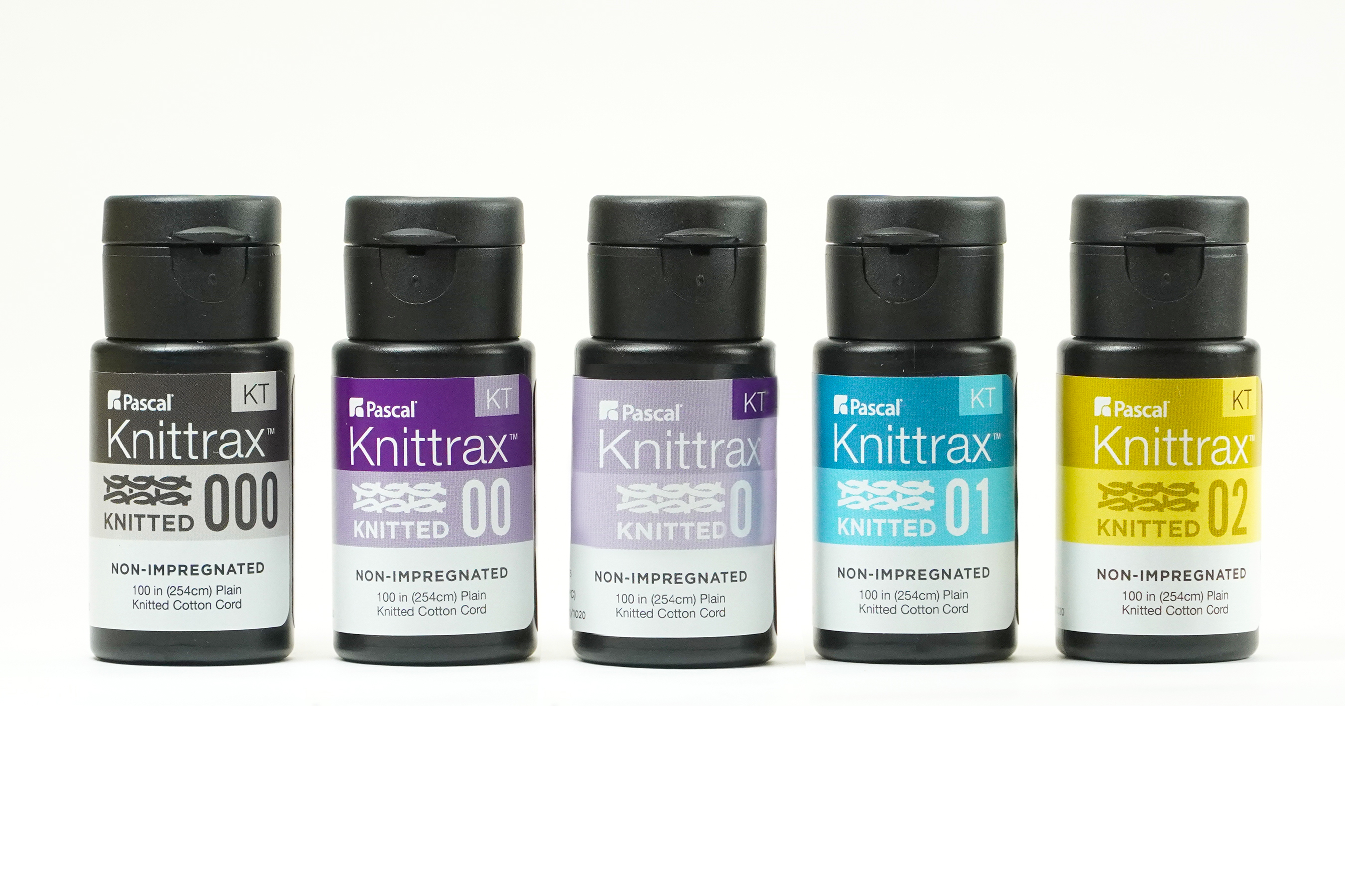 KnitTrax Knitted Retraction Cord, 100", # 0, Thin, 1/Pk, 07-575 thumbnail 13