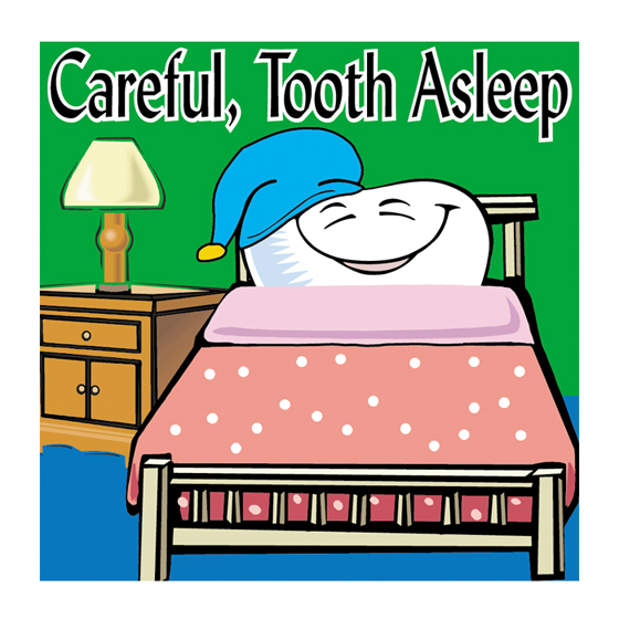 Stickers Careful Tooth Asleep 100/Rl product image
