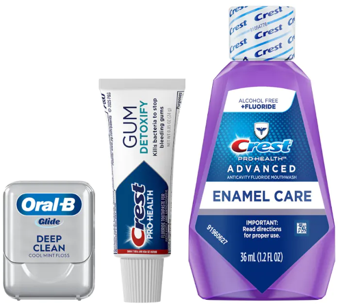 Crest Oral-B Healthy Routine Solution Bundle 144/Ca image