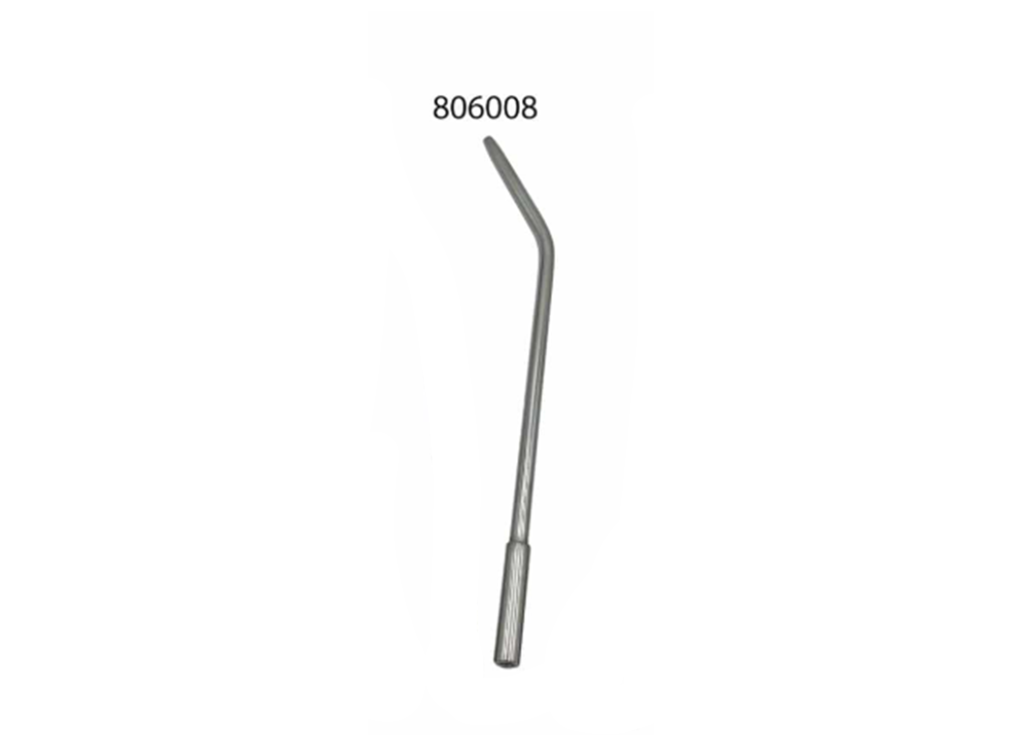 Low-Speed Saliva Ejector 2.5mm Opening 30 Degrees 4" product image