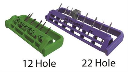 -STERI-BUR GUARD 12-HOLE MAUVE thumbnail 2
