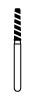 NTI Diamond Burs, FG, Taper Modified Shoulder, # SC847KR, 1.6 mm, Super Coarse, Black, 5/Pk, SC847KR-016 thumbnail 10
