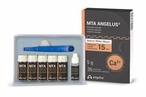 Angelus - MTA Angelus White 5g Reparative Cement: 5 x 1g. Vials, 3ml Distilled Water thumbnail 9