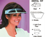 ABS Dental Visor Shield Medium Kit, Dove Gray product image