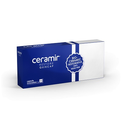 Ceramir Restore Glass Ionomer Bioceramic A2 Opaque QuikCap Refill 5/Bx thumbnail 3