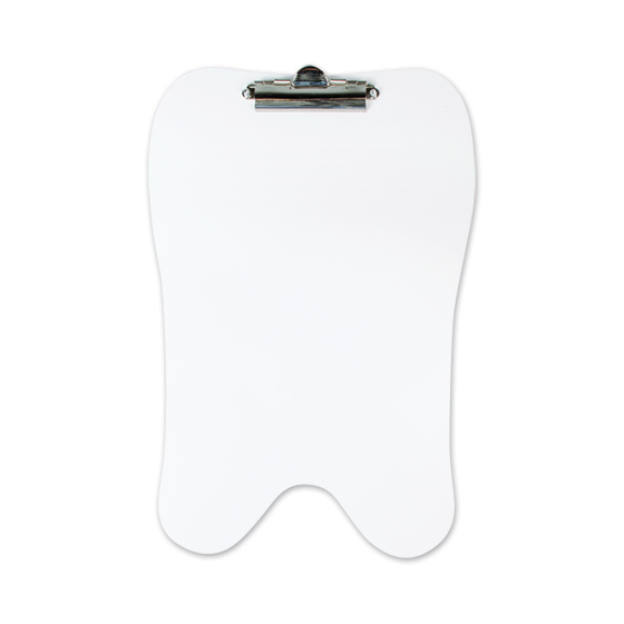White Tooth ClipboardAcrylic Ea product image